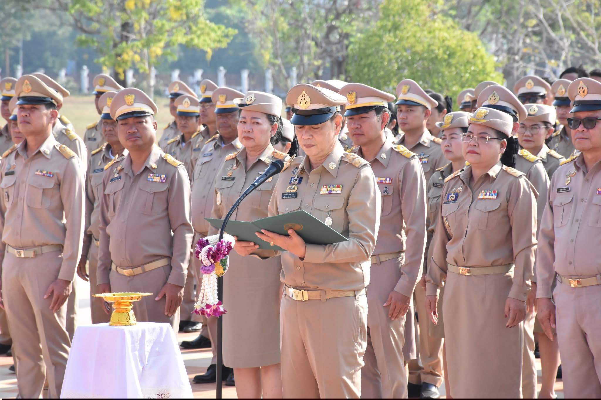 พช.อำนาจเจริญ : ร่วมพิธีวันท้องถิ่นไทย 2569 น้อมรำลึกในหลวง รัชกาลที่ 5 ตอกย้ำรากฐานประชาธิปไตยไทย