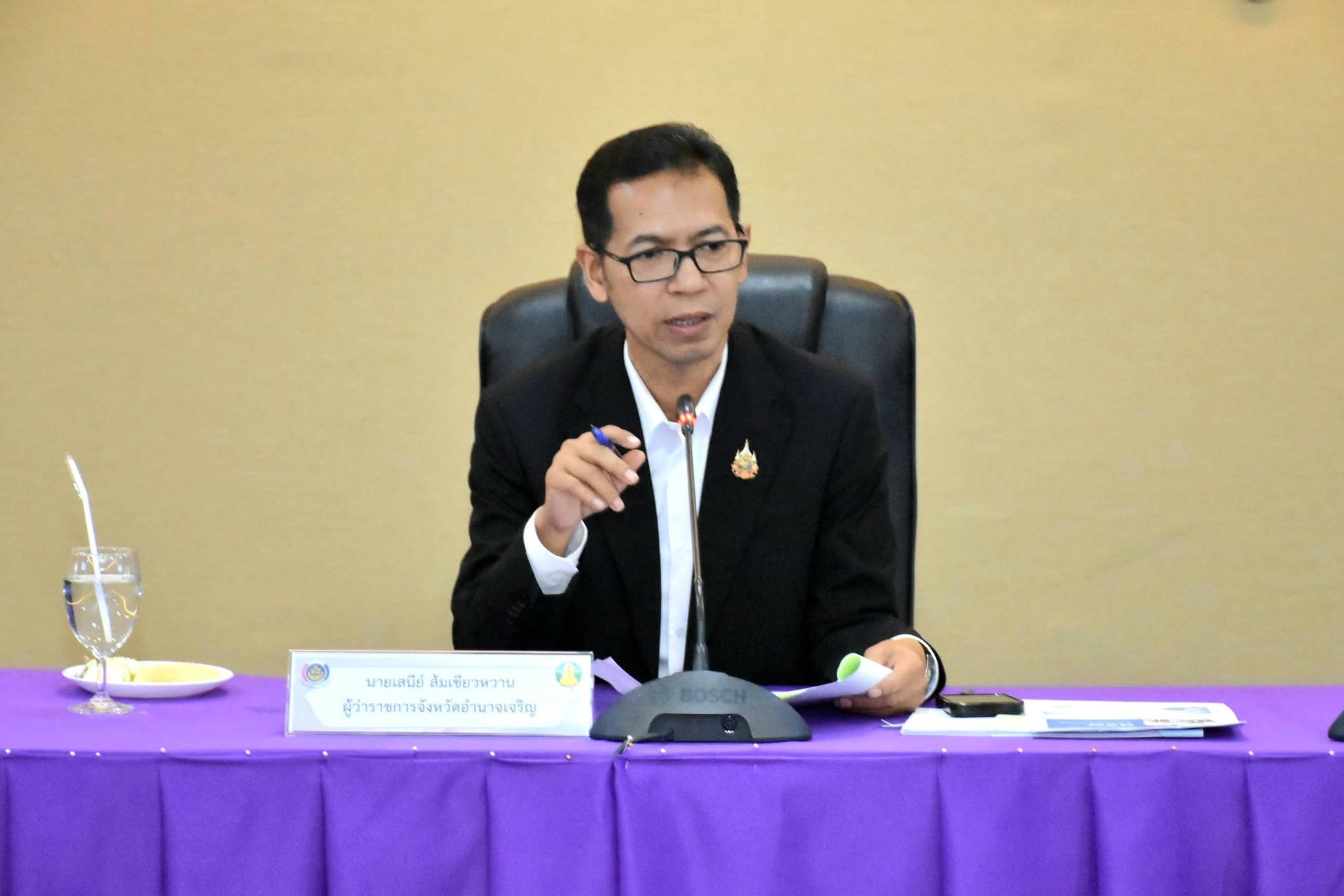 จังหวัดอำนาจเจริญ เดินหน้าขจัดความยากจนต่อเนื่อง เร่งบูรณาการช่วยเหลือครัวเรือนตกเกณฑ์มิติความเป็นอยู่ มุ่งยกระดับคุณภาพชีวิตอย่างยั่งยืน