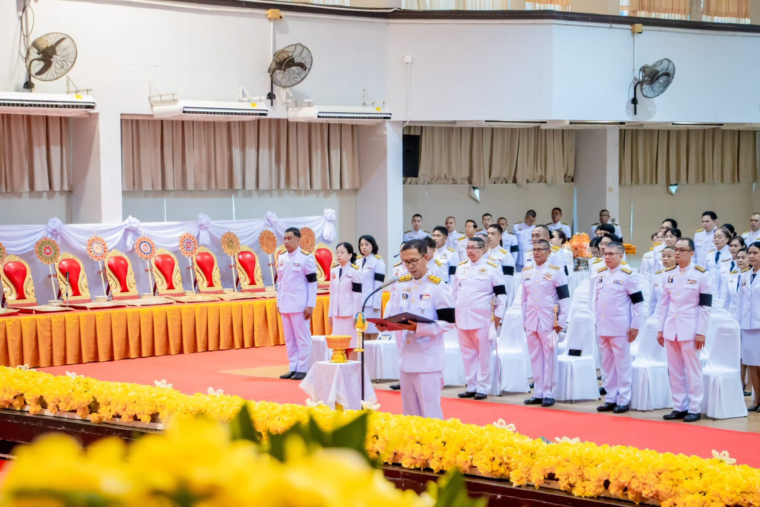 พช.อำนาจเจริญ ร่วมพิธีถวายราชสักการะ เนื่องในวันนวมินทรมหาราช ประจำปี 2569 น้อมรำลึกในพระมหากรุณาธิคุณอันหาที่สุดมิได้
